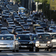 Traffic in contemporary Vladivostok.
